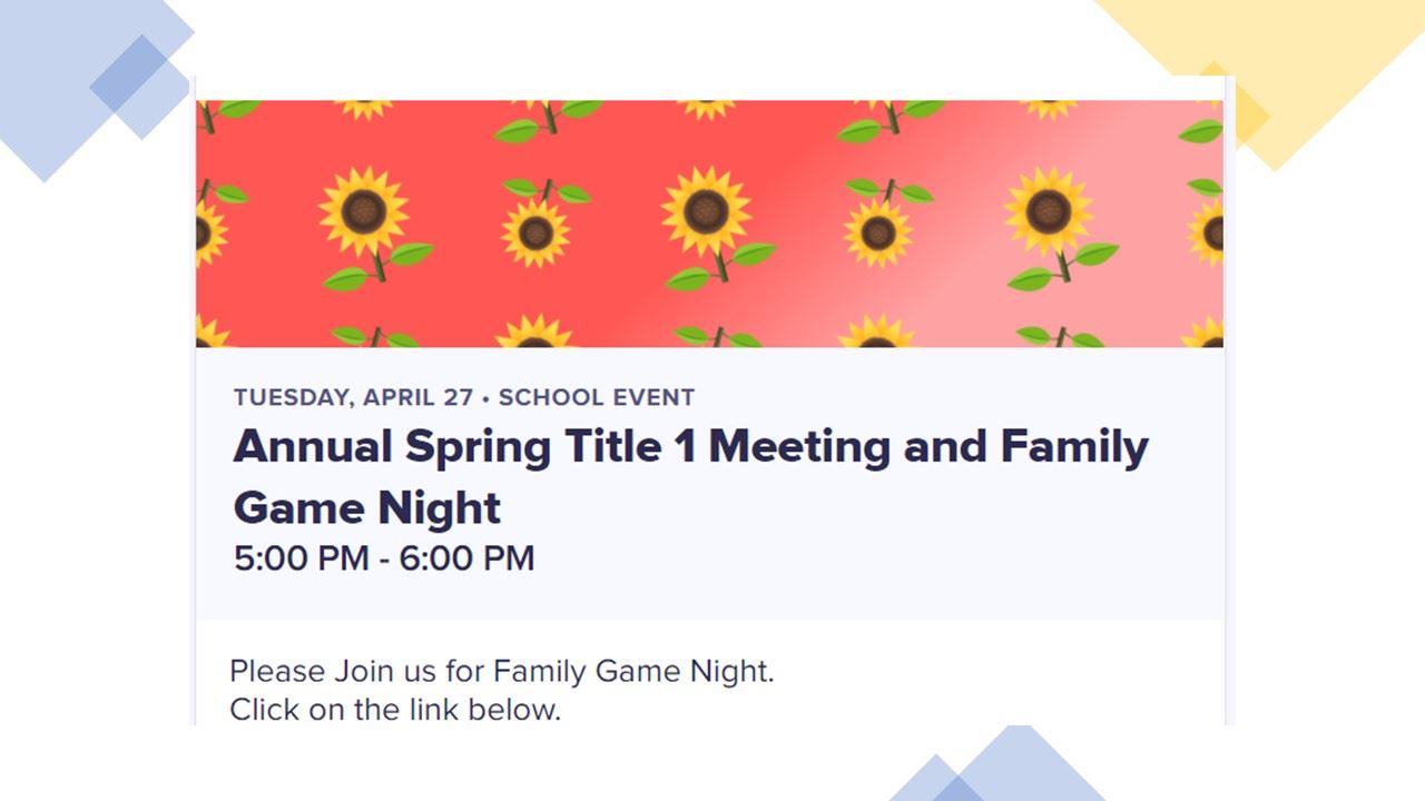 STAAR Family Night 